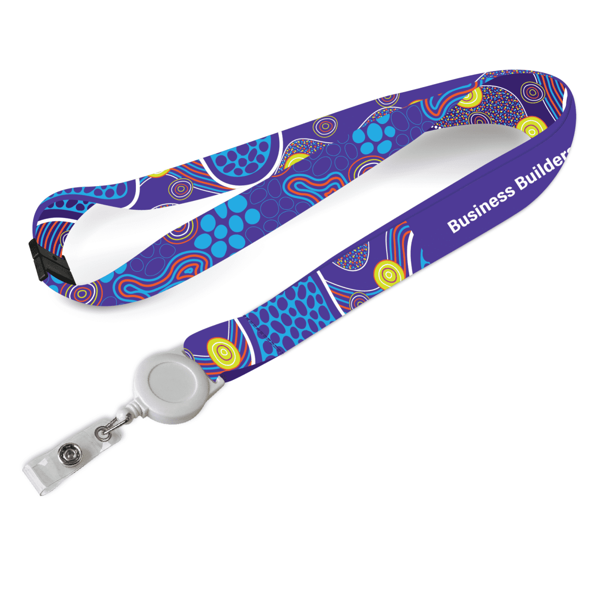 Pisces Smooth Lanyard Premium Full Colour with  Breakaway