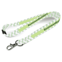 Pisces Smooth Lanyard Eco-Friendly Full Colour with Breakaway
