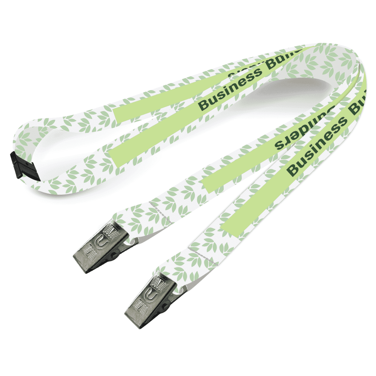 Pisces Smooth Lanyard Eco-Friendly Full Colour with Breakaway