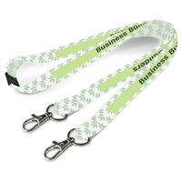 Pisces Smooth Lanyard Eco-Friendly Full Colour with Breakaway