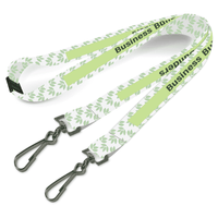 Pisces Smooth Lanyard Eco-Friendly Full Colour with Breakaway