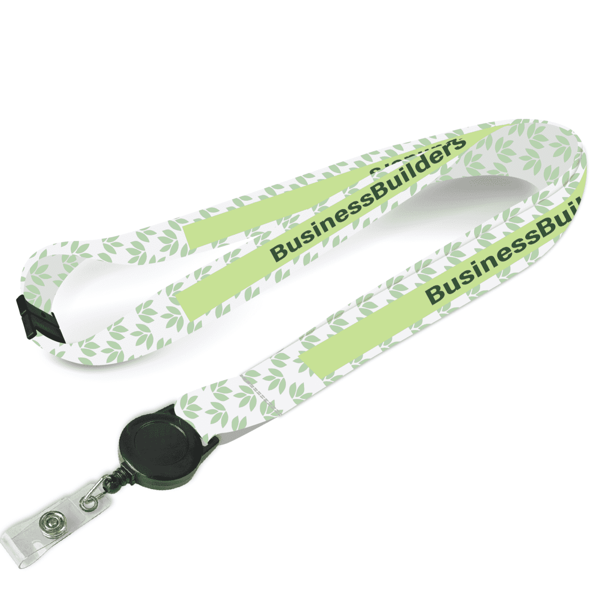 Pisces Smooth Lanyard Eco-Friendly Full Colour with Breakaway
