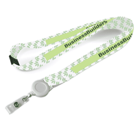 Pisces Smooth Lanyard Eco-Friendly Full Colour with Breakaway