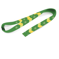 Pisces Smooth Lanyard Eco-Friendly Full Colour with Breakaway