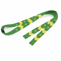 Pisces Smooth Lanyard Eco-Friendly Full Colour with Breakaway