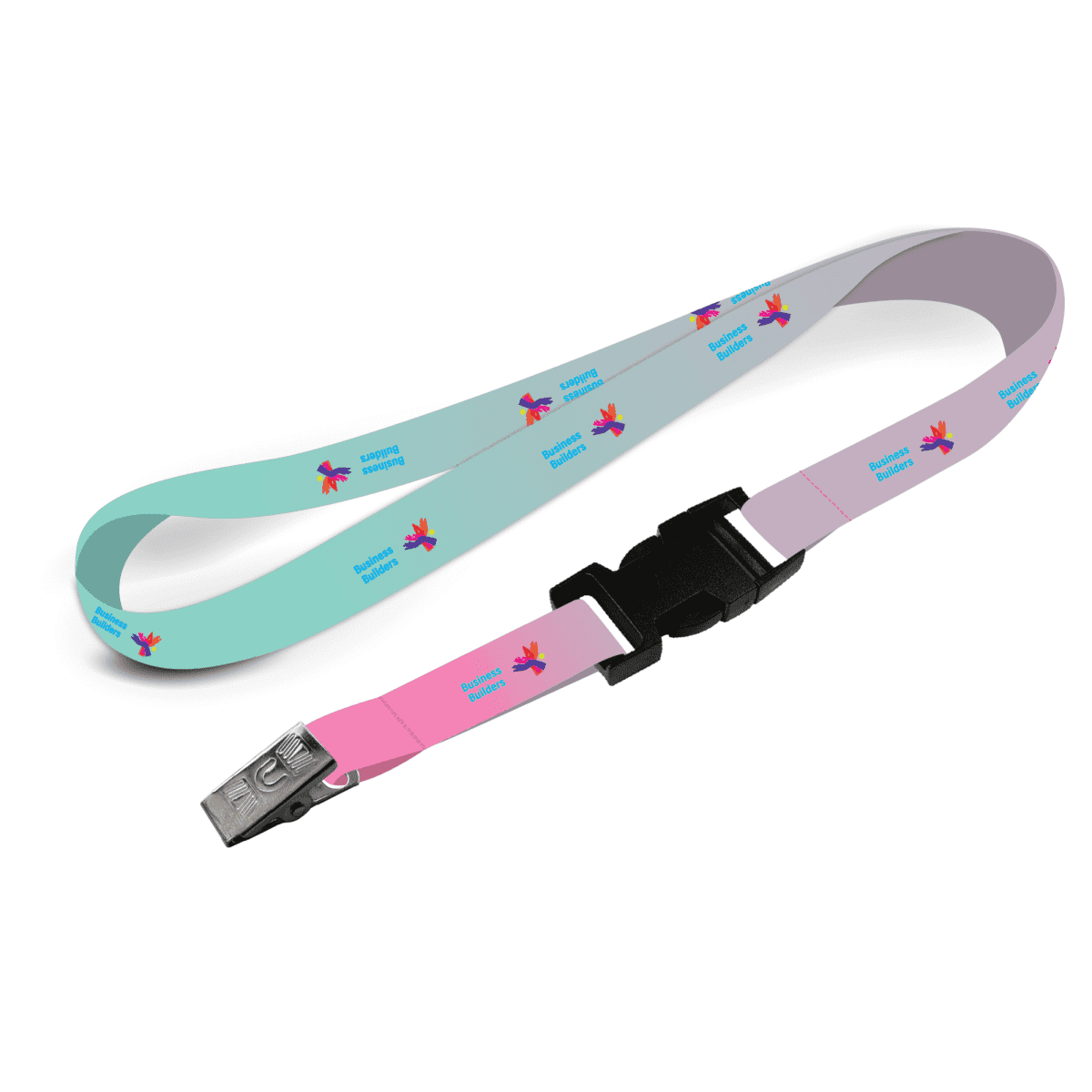 Pisces Smooth Lanyard Premium Full Colour Quick Release