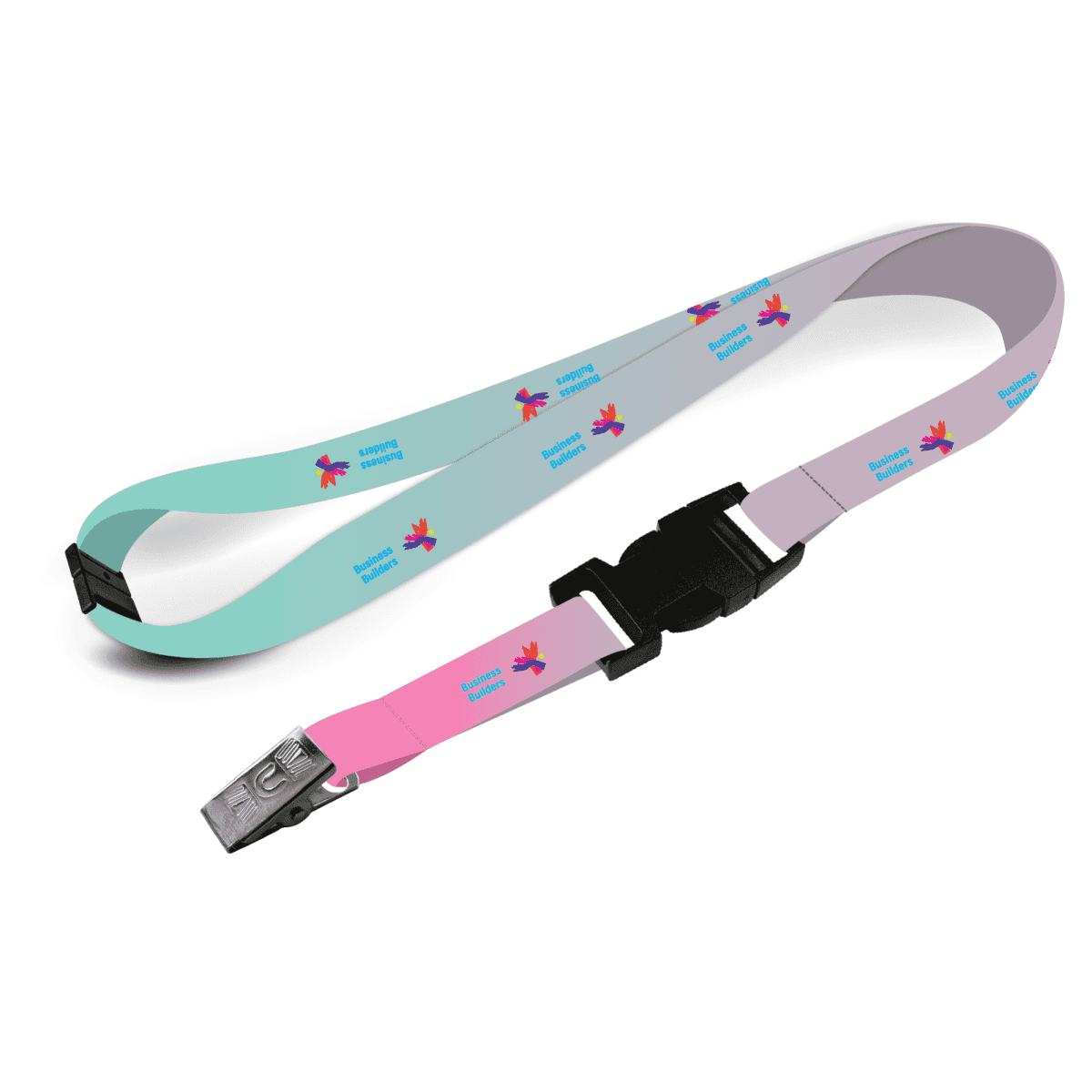 Pisces Smooth Lanyard Premium Full Colour Quick Release