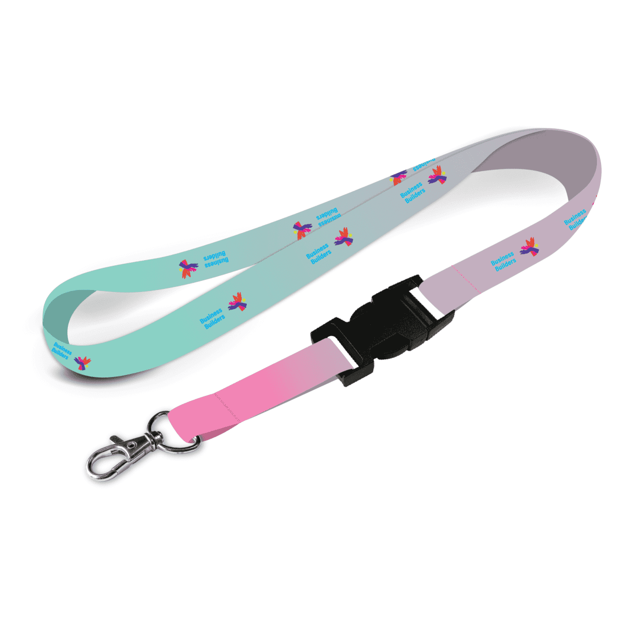 Pisces Smooth Lanyard Premium Full Colour Quick Release