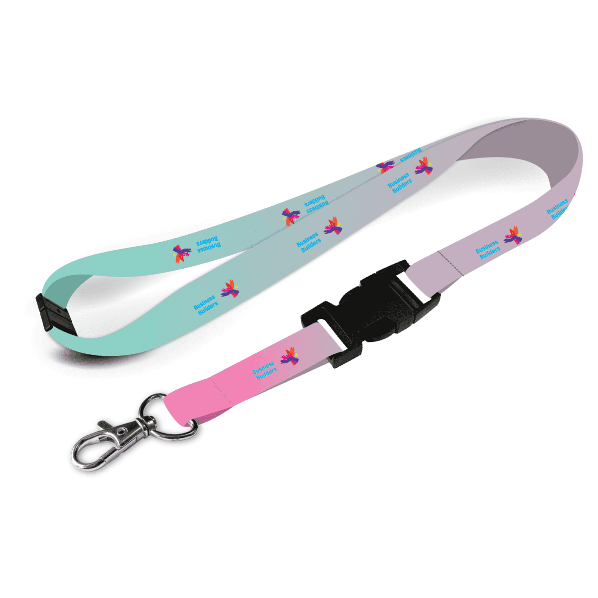 Pisces Smooth Lanyard Premium Full Colour Quick Release