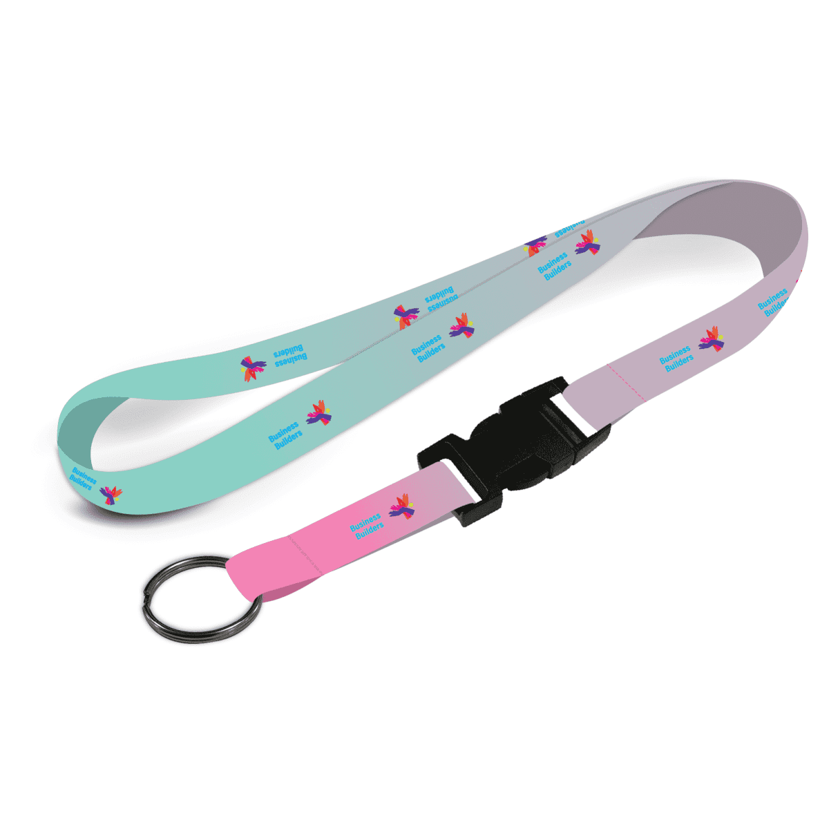 Pisces Smooth Lanyard Premium Full Colour Quick Release