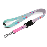 Pisces Smooth Lanyard Premium Full Colour Quick Release