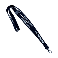 Pre-Printed 15mm CONTRACTOR Lanyard