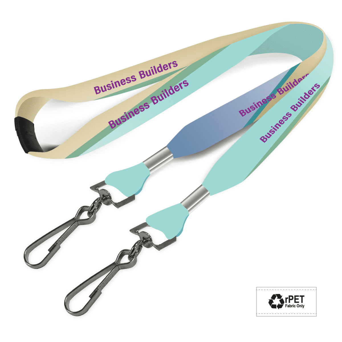 Taurus Lanyard Eco Fabric Full Colour with Breakaway
