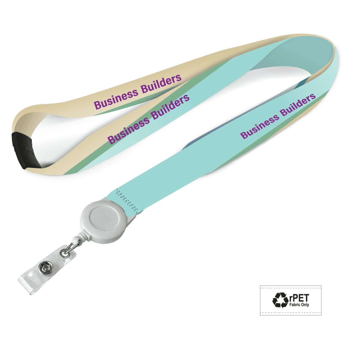 Taurus Lanyard Eco Fabric Full Colour with Breakaway