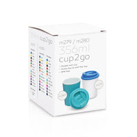 Eco Coffee Cup Plastic Double Wall Cup2Go Frosted 356ml