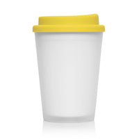 Eco Coffee Cup Plastic Double Wall Cup2Go Frosted 356ml