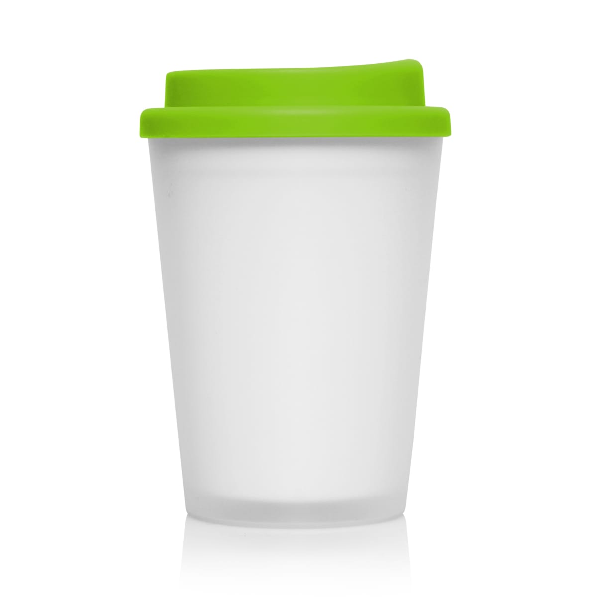 Eco Coffee Cup Plastic Double Wall Cup2Go Frosted 356ml