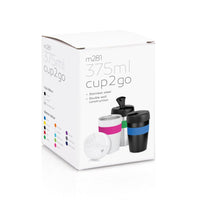 Eco Coffee Cup Stainless Double Wall Cup2Go 375ml