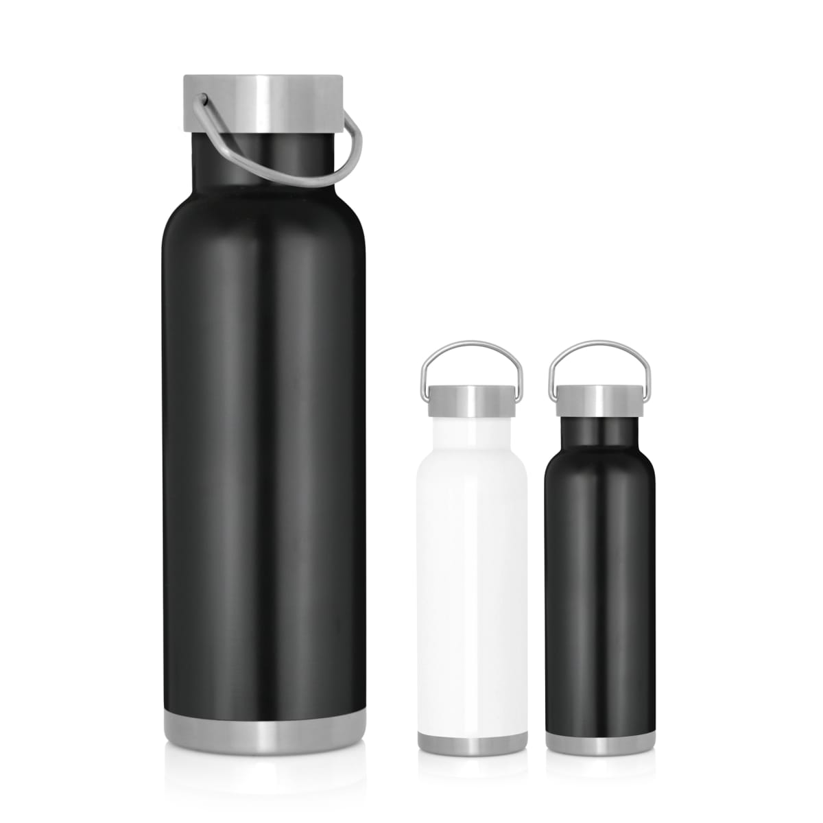 Bottle Stainless Double Wall Handle Lid 540ml