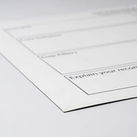 Magnetic Whiteboard (297mm x 420mm)