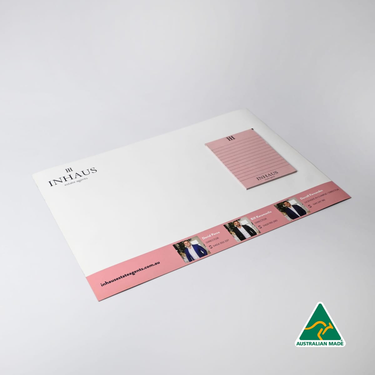 A3 Magnetic Whiteboard with Notepad