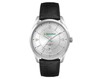Mens Casual Dress Watch, Leather Strap