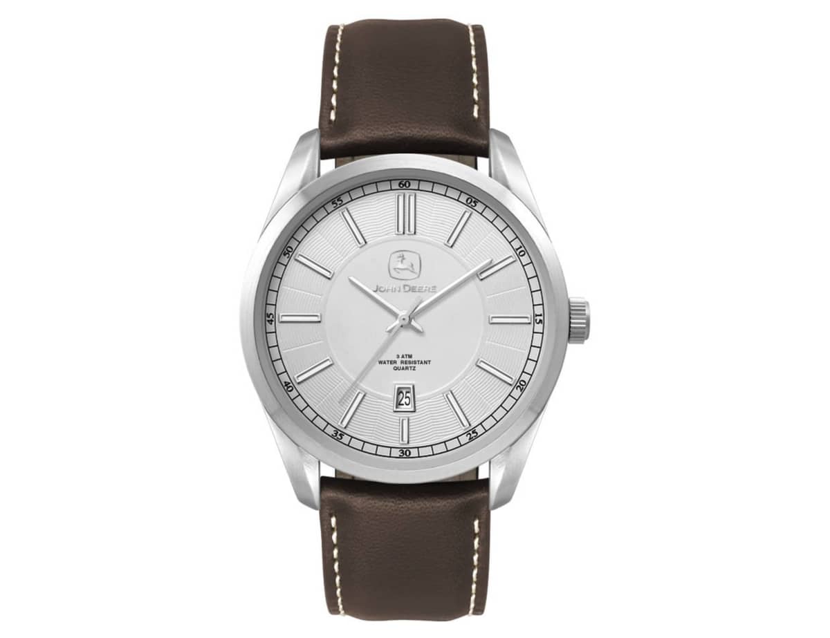Mens Casual Dress Watch, Leather Strap