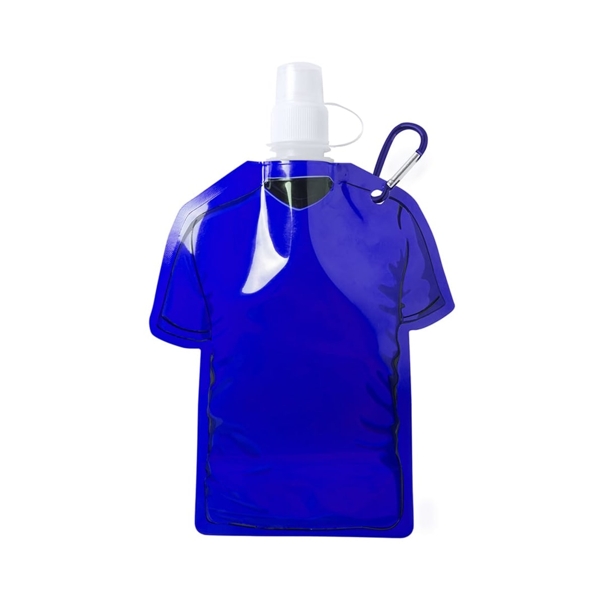 Drink bottle 470ml foldable PE material T Shirt design