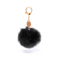 Keyring pom pom fluffy balls