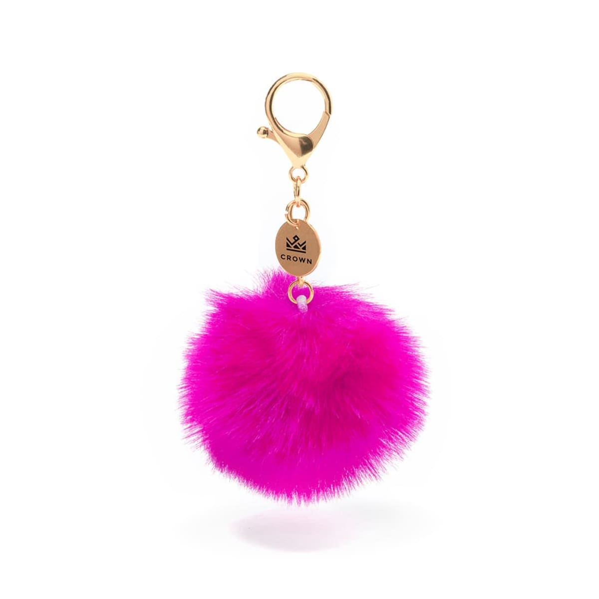 Keyring pom pom fluffy balls