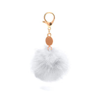 Keyring pom pom fluffy balls