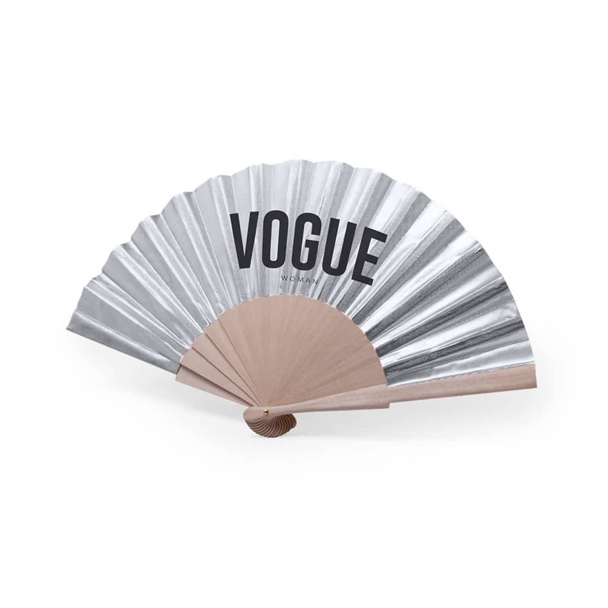 Hand Fan in elegant shiny finish Mikar