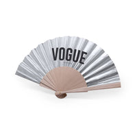 Hand Fan in elegant shiny finish Mikar