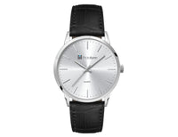 Mens Dress Watch, Leather Strap