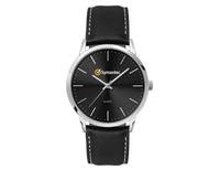 Mens Dress Watch, Leather Strap