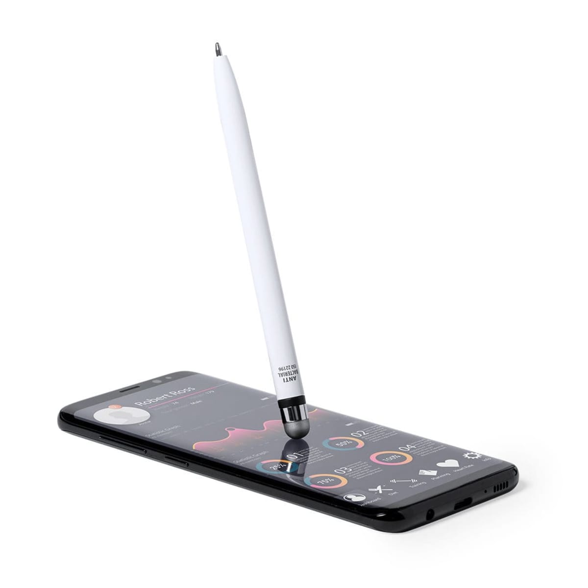 Pen plastic with antibacterial coating Verne
