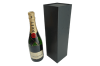 Wine Box with Magnet Closure Matt Black