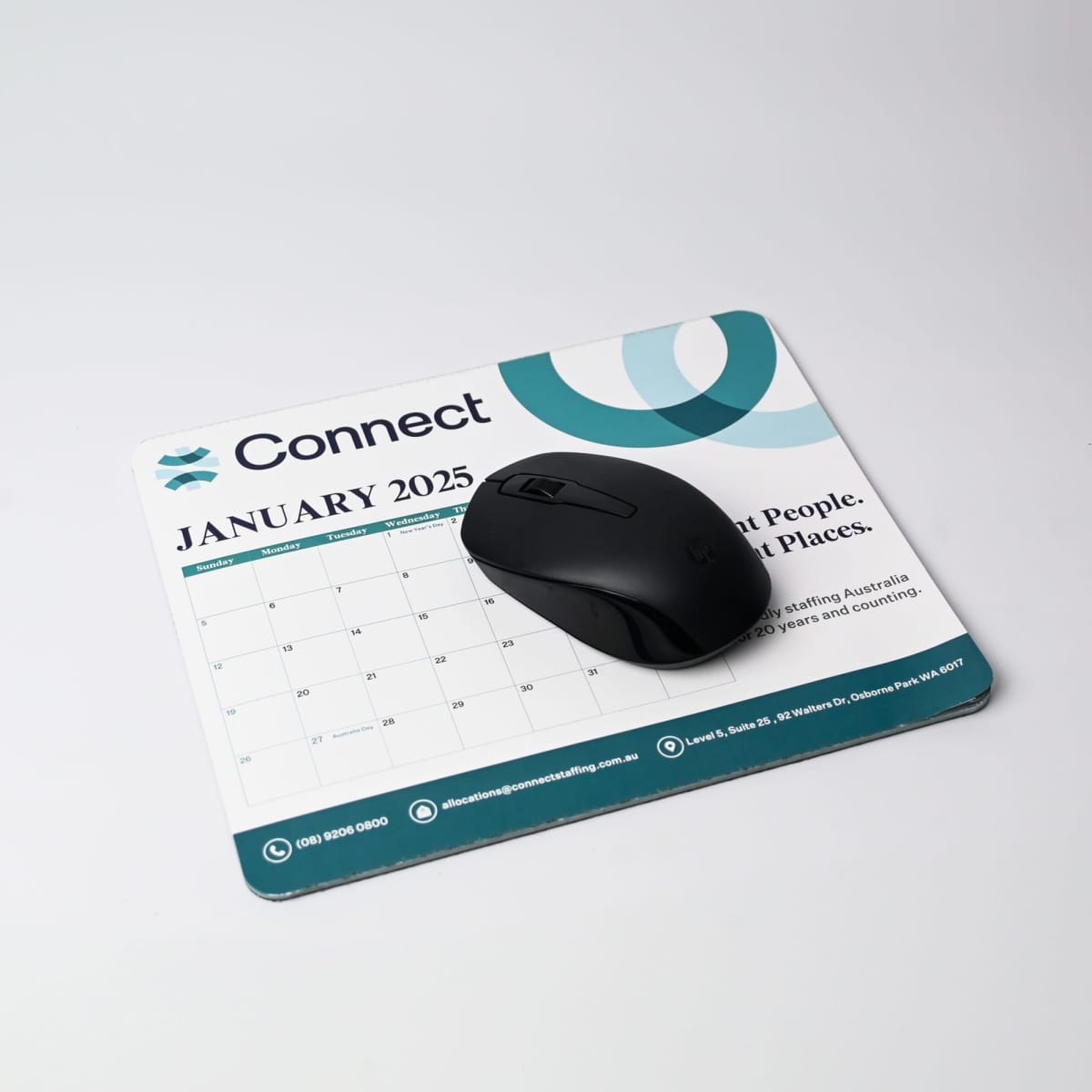 Calendar Mouse Mat (230mm x 190mm)