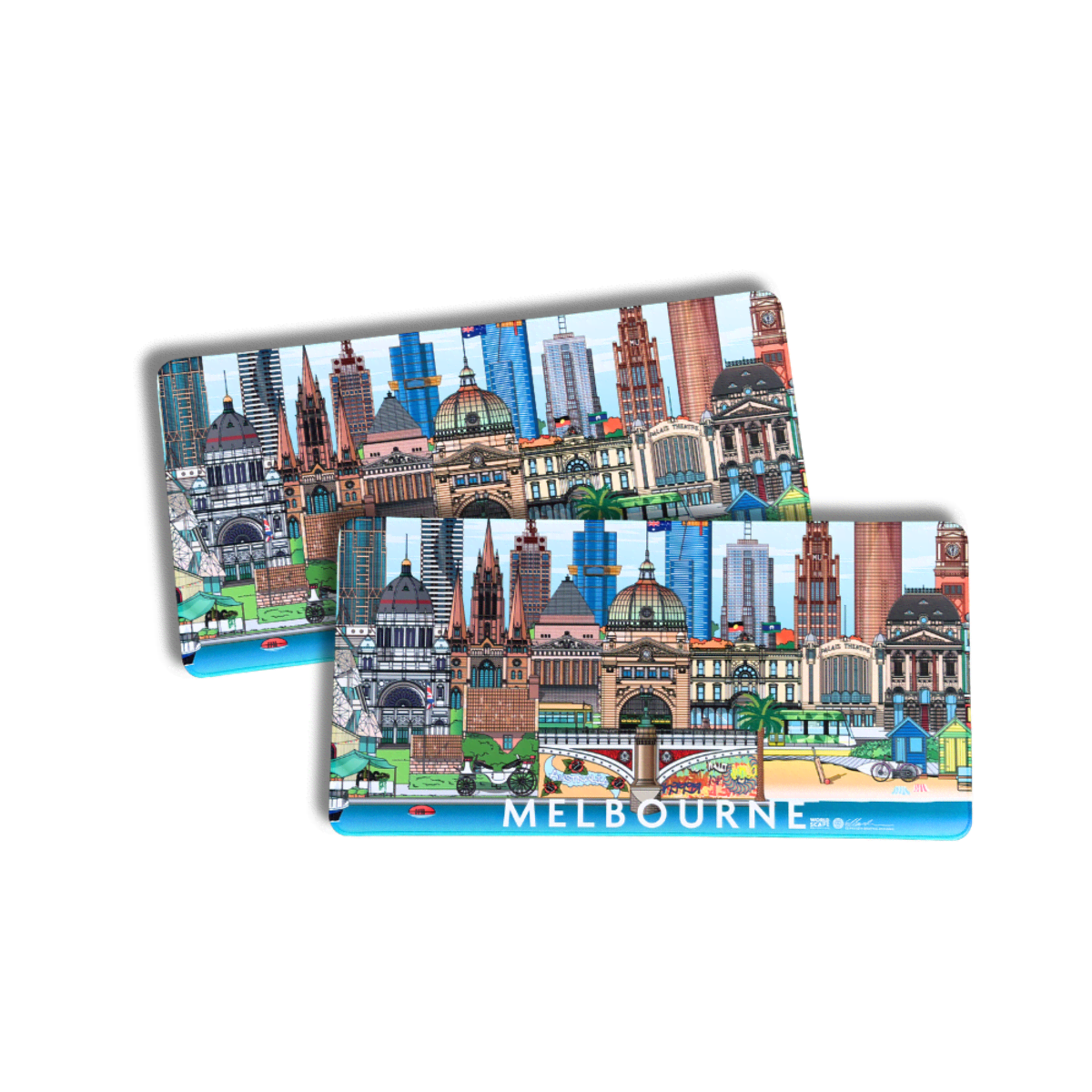 Desk Mat Medium 590 x 300mm Locally Printed Full Colour