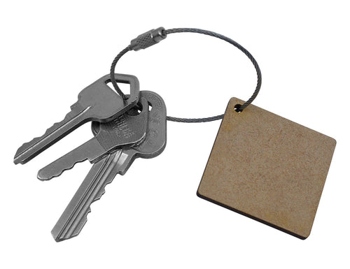 Byron Keyring - Square