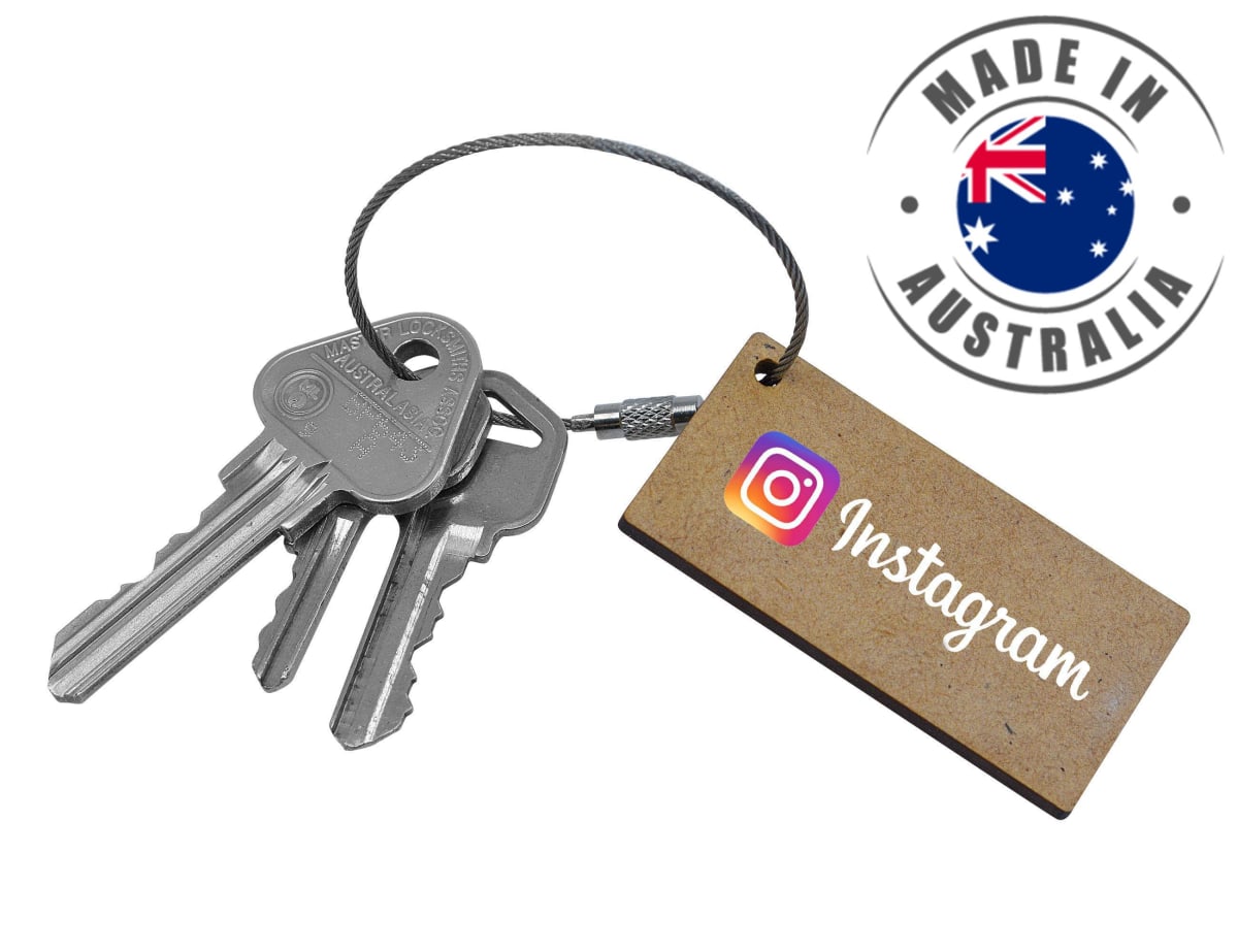 Byron Keyring - Rectangle