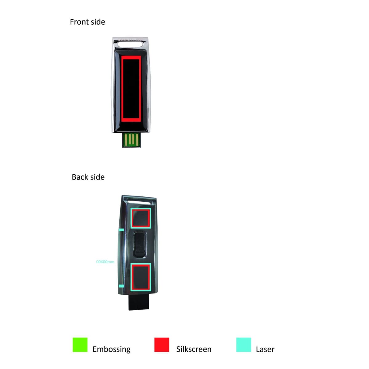 USB stick Zoom Black 16Gb