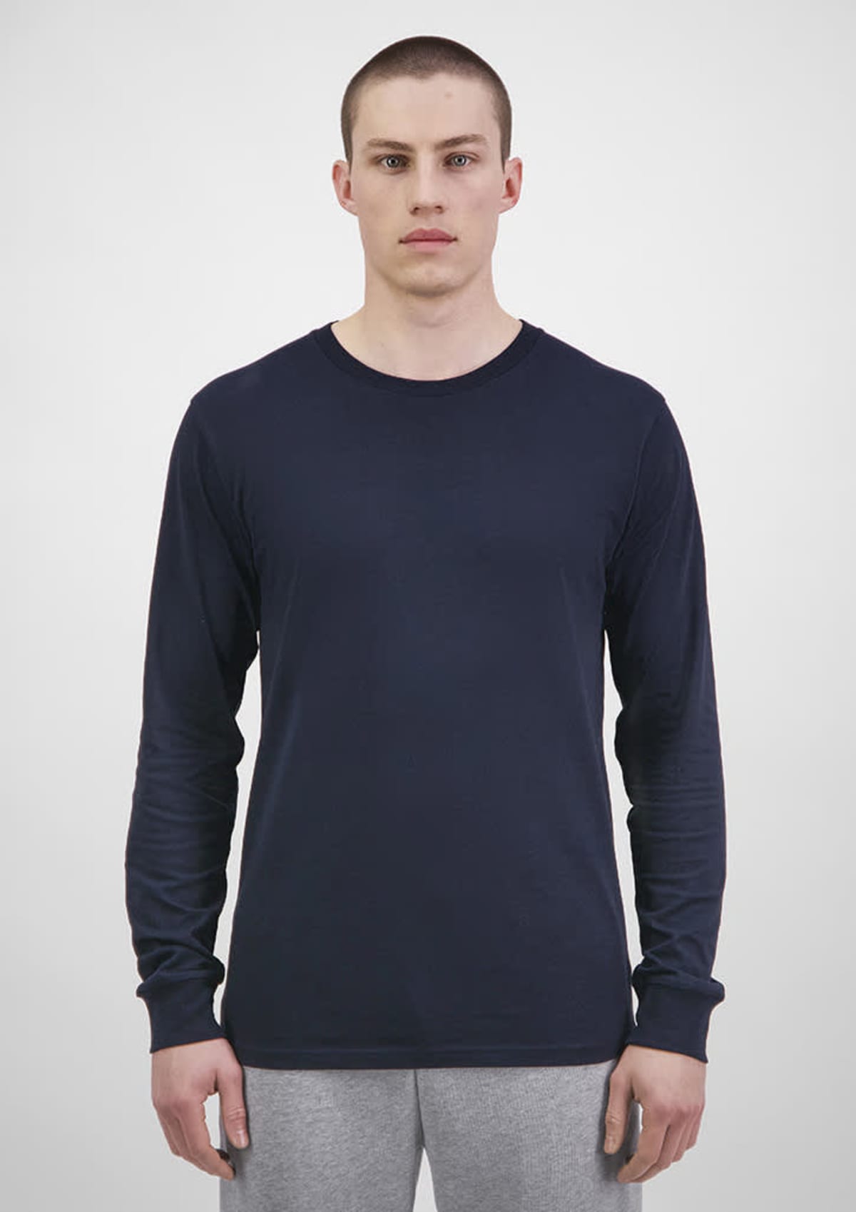Mens Basis Long Sleeve Tee