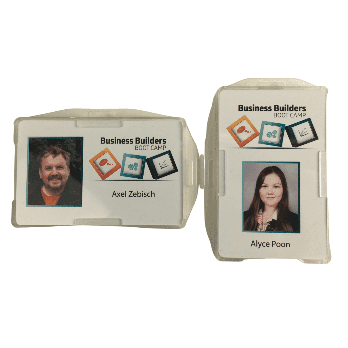 Rigid ID Card Holder Double Sided