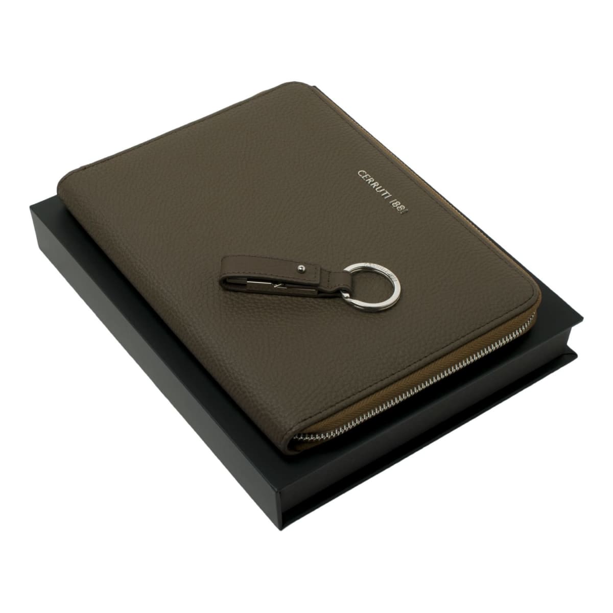 Set Hamilton Taupe (conference folder A5 & usb stick)