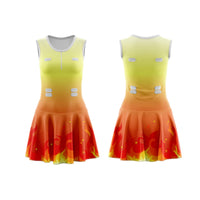 Womens Full-Skirt Netball Dress