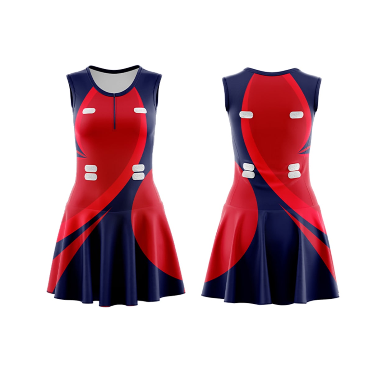 Womens Full-Skirt Netball Dress