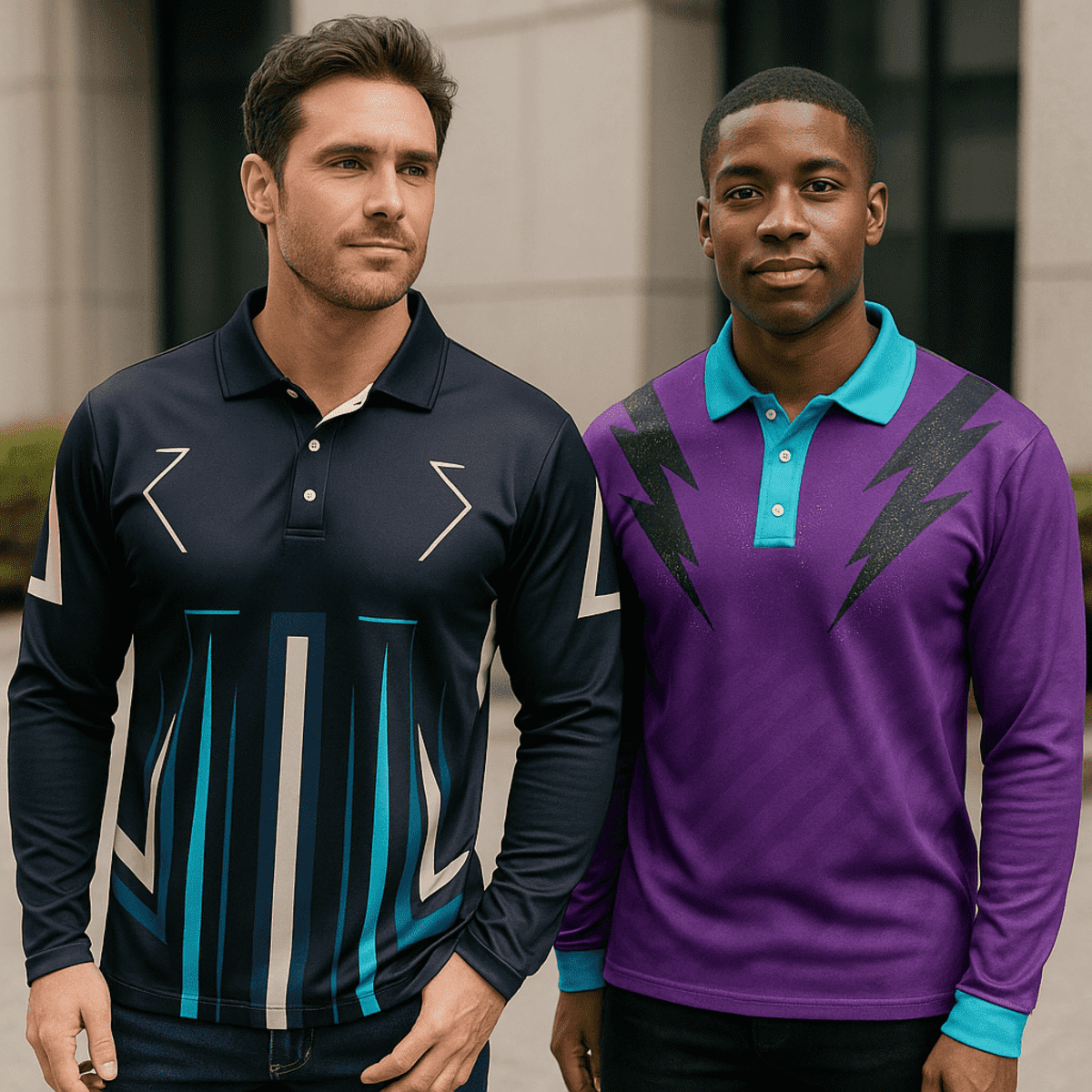 Long Sleeve Polo Shirt