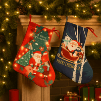 Santa Sock Gift Tote