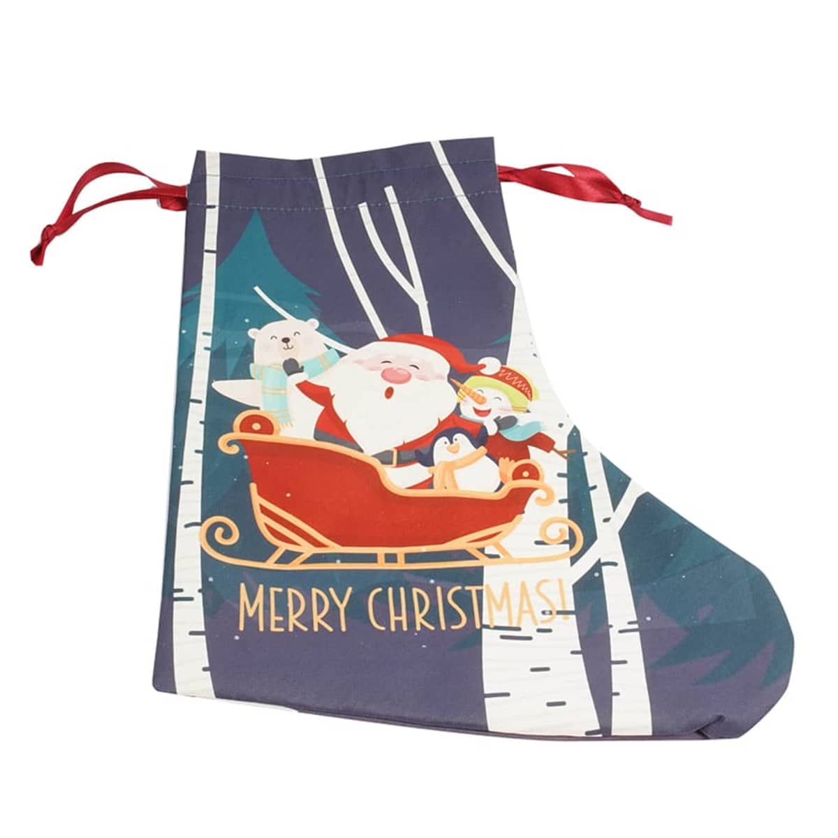 Santa Sock Gift Tote